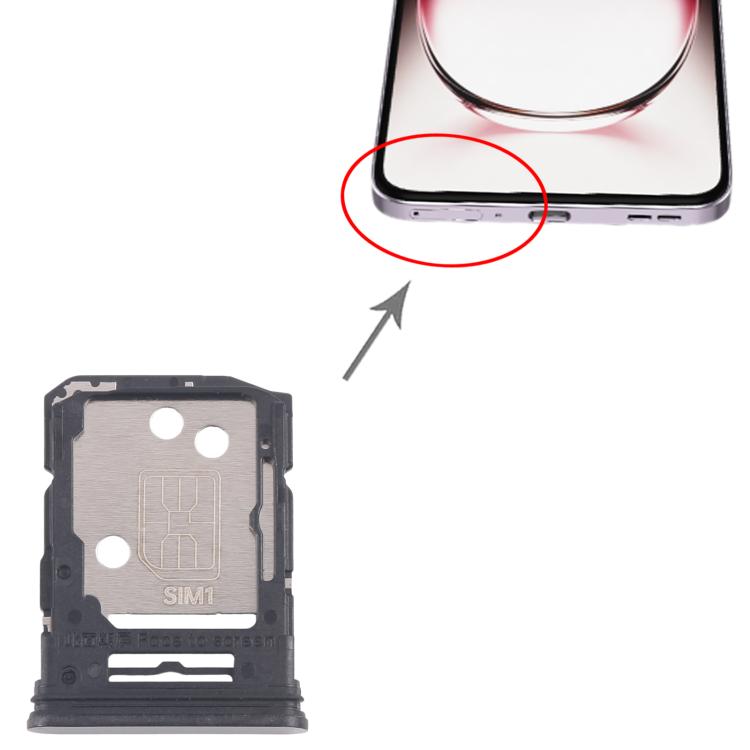 For OPPO Reno12 Pro CPH2629 10pcs Original SIM Card Tray + SIM Card Tray / Micro SD Card Tray