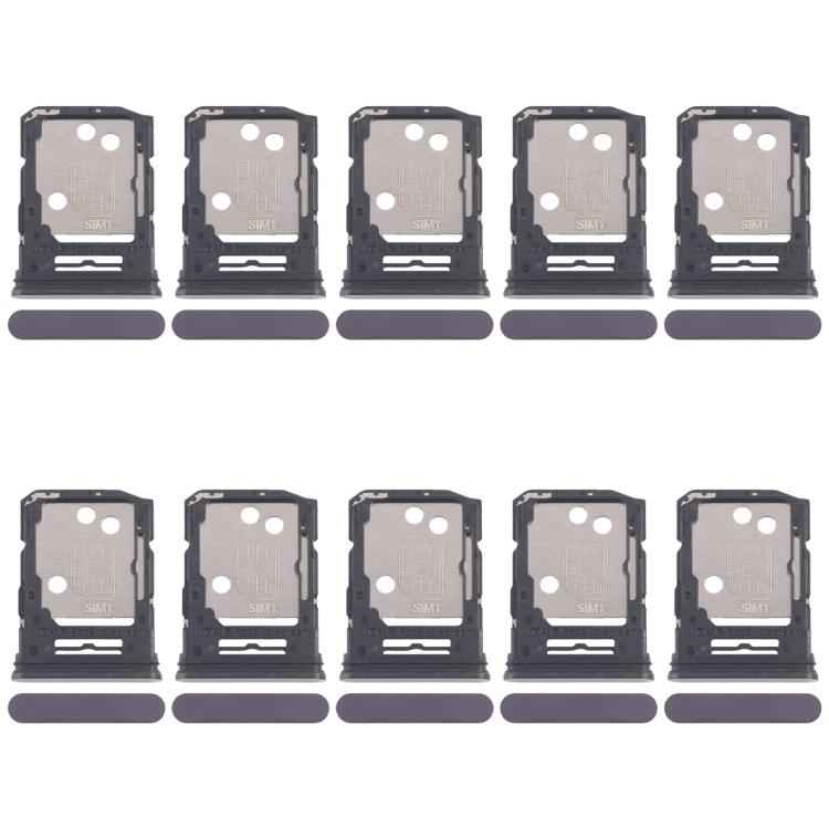 For OPPO Reno12 5G CPH2625 10pcs Original SIM Card Tray + SIM Card Tray / Micro SD Card Tray