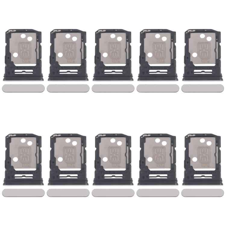 For OPPO Reno12 5G CPH2625 10pcs Original SIM Card Tray + SIM Card Tray / Micro SD Card Tray