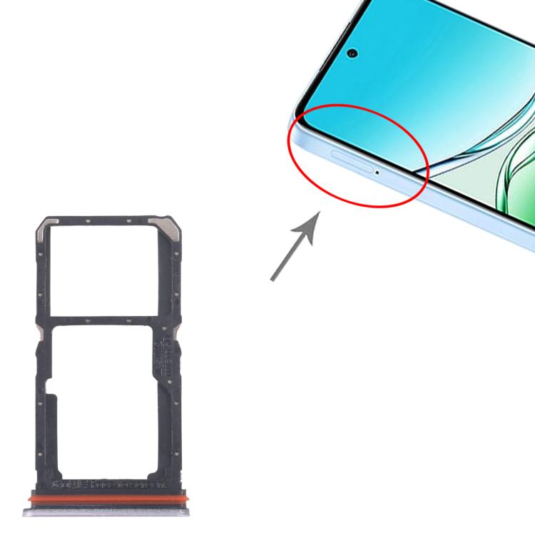 For OPPO A5 Energy 10pcs Original SIM Card Tray + SIM Card Tray / Micro SD Card Tray