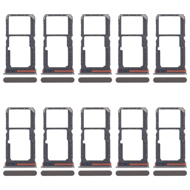 For OPPO A5 Energy 10pcs Original SIM Card Tray + SIM Card Tray / Micro SD Card Tray