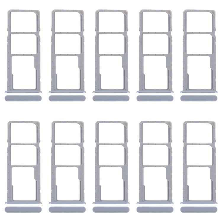 For Realme C53 India RMX3762 10pcs Original SIM Card Tray + SIM Card Tray + Micro SD Card Tray, For Realme C53 India(Original)