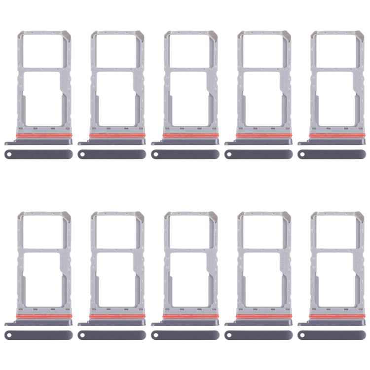 For Realme 13 5G RMX3951 10pcs Original SIM Card Tray + SIM Card Tray / Micro SD Card Tray, For Realme 13 5G(Original)