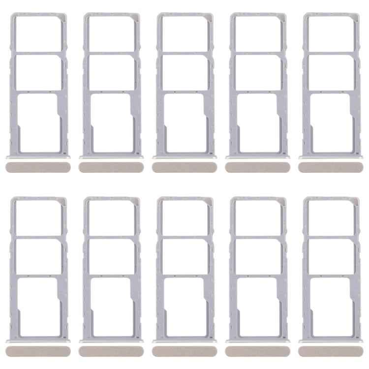 For Realme C63 5G RMX3950 10pcs Original SIM Card Tray + SIM Card Tray + Micro SD Card Tray