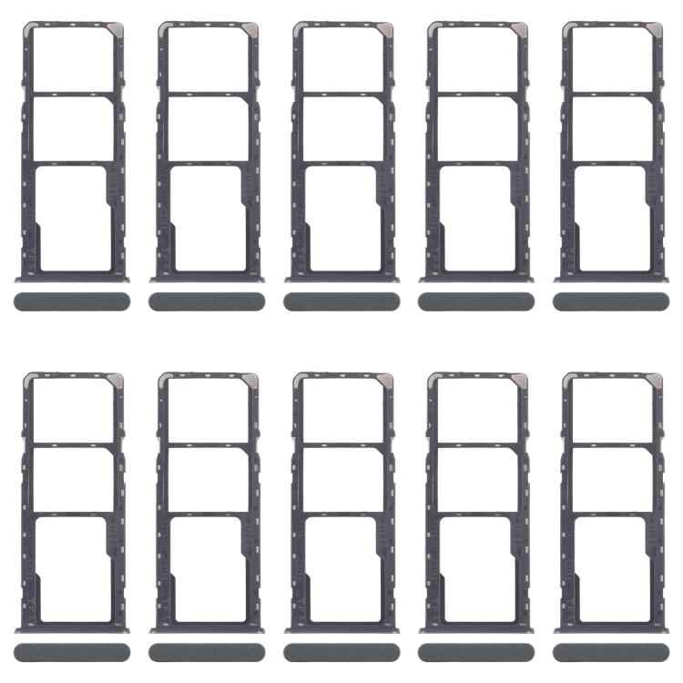 For Realme C61 4G RMX3939 RMX3930 10pcs Original SIM Card Tray + SIM Card Tray + Micro SD Card Tray