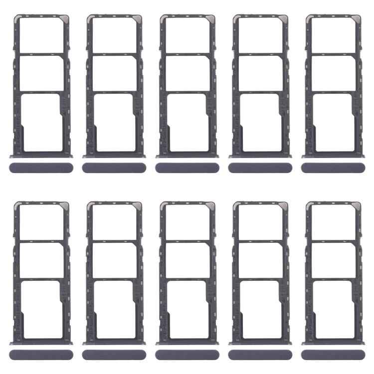 For Realme Narzo N63 4G 10pcs Original SIM Card Tray + SIM Card Tray + Micro SD Card Tray