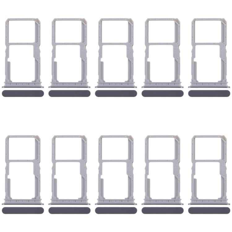 For Realme 14x 5G RMX5020 10pcs Original SIM Card Tray + SIM Card Tray / Micro SD Card Tray