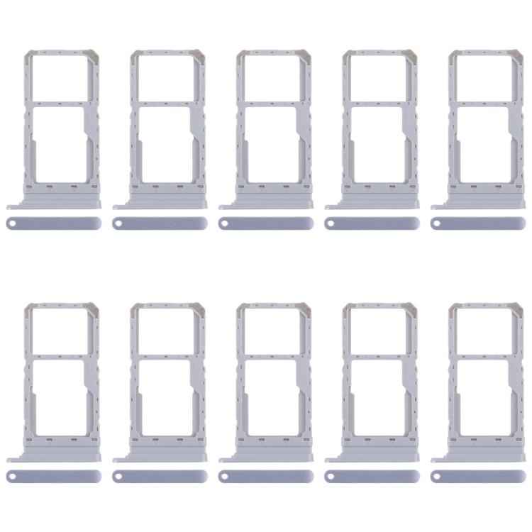 For Realme 12x India 5G RMX3998 10pcs Original SIM Card Tray + SIM Card Tray / Micro SD Card Tray