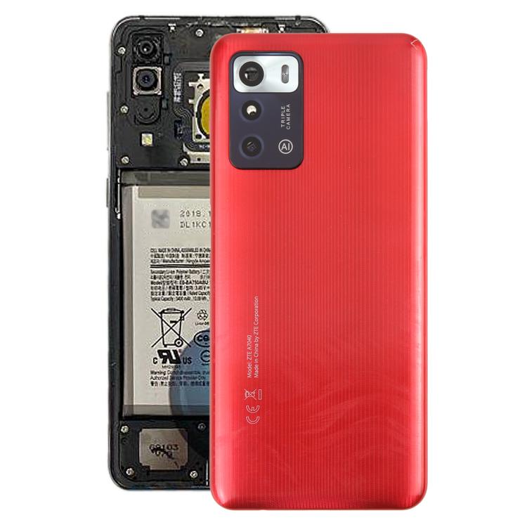 For ZTE Blade V40 Smart Back Cover with Camera Lens Cover