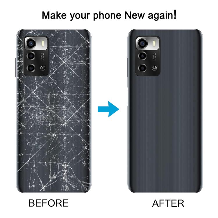 For ZTE Blade V40 Smart Back Cover with Camera Lens Cover