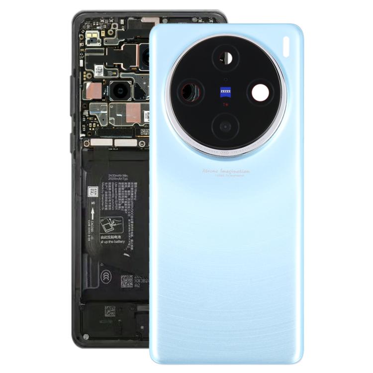For vivo X100 Pro 5G V2324A V2309 Original Back Cover with Camera Lens Cover