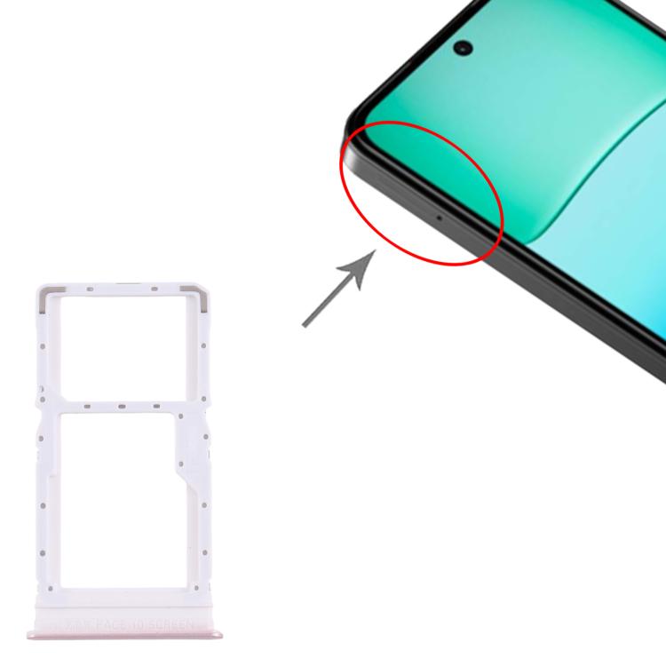 For Xiaomi Redmi 13 5G 10pcs SIM Card Tray + SIM Card Tray / Micro SD Card Tray, For Xiaomi Redmi 13 5G