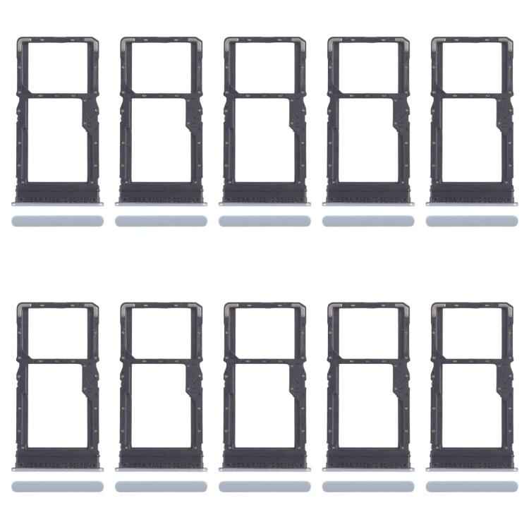 For Xiaomi Redmi 13 5G 10pcs SIM Card Tray + SIM Card Tray / Micro SD Card Tray