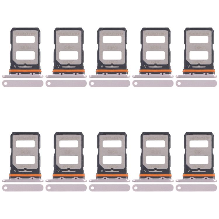 For Xiaomi Civi 4 Pro 10pcs SIM Card Tray + SIM Card Tray
