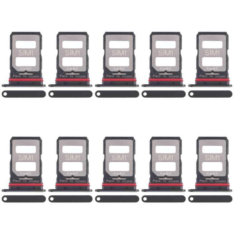 For Xiaomi Poco F6 Pro 10pcs SIM Card Tray + SIM Card Tray