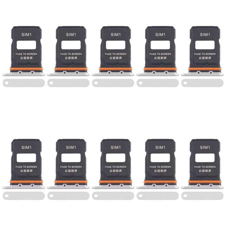 For Xiaomi 15 Ultra 10pcs SIM Card Tray + SIM Card Tray