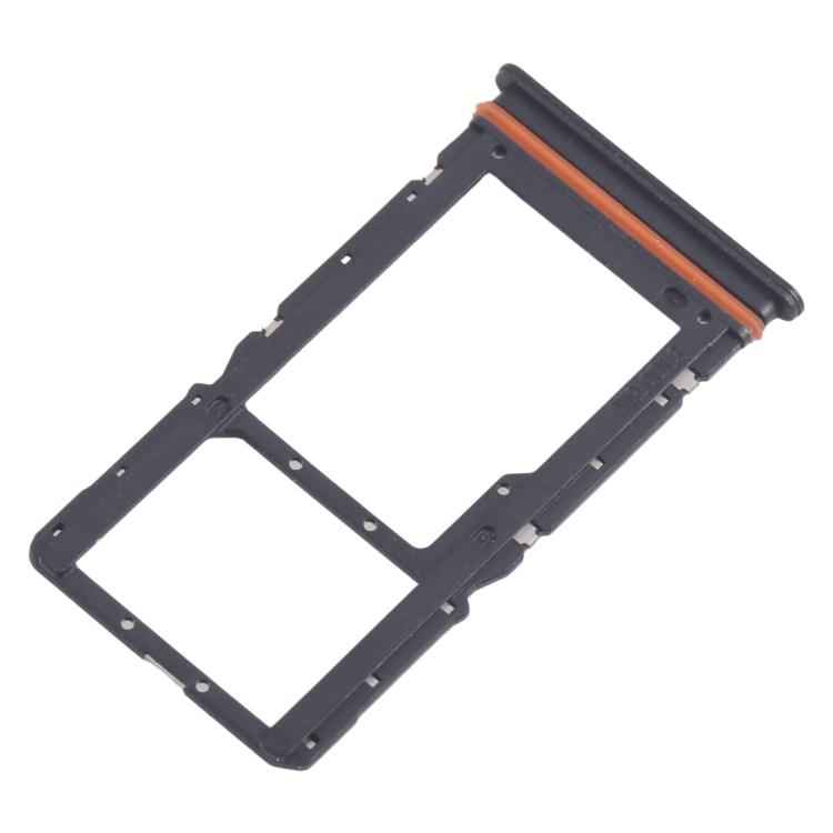 For Xiaomi Poco M6 4G 10pcs Original SIM Card Tray + SIM Card Tray / Micro SD Card Tray