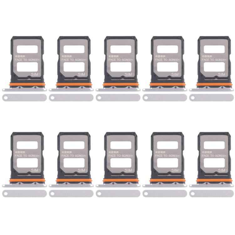 For Xiaomi Redmi K70 Ultra 10pcs SIM Card Tray + SIM Card Tray