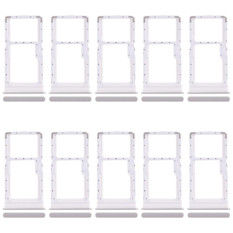 For Xiaomi Redmi Note 13R 10pcs Original SIM Card Tray + SIM Card Tray / Micro SD Card Tray