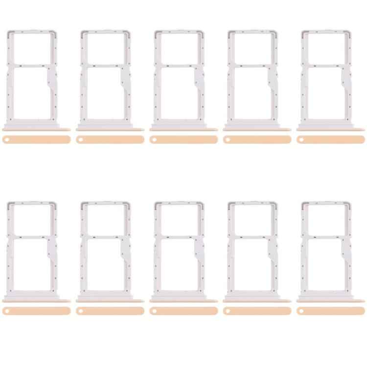 For Xiaomi Poco X6 Neo 5G 10pcs Original SIM Card Tray + SIM Card Tray / Micro SD Card Tray