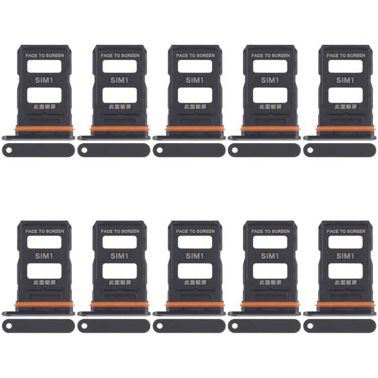 For Xiaomi 14 Ultra 10pcs SIM Card Tray + SIM Card Tray