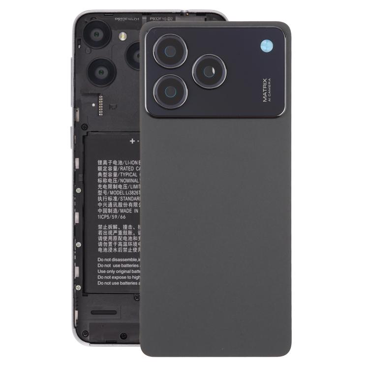 For ZTE Blade A76 4G Plastic Back Cover with Camera Lens Cover
