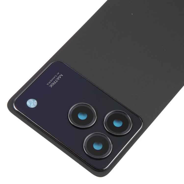 For ZTE Blade A76 4G Plastic Back Cover with Camera Lens Cover