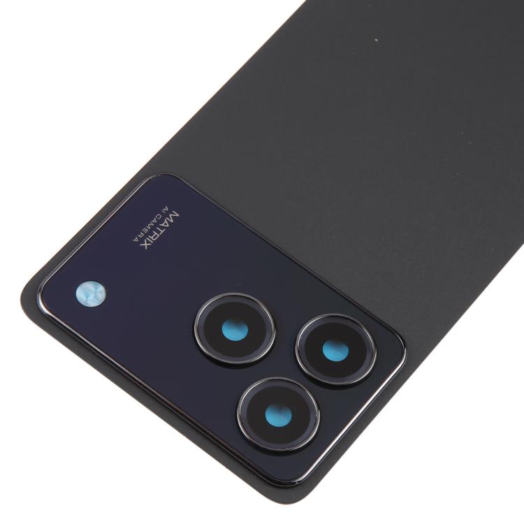 For ZTE Blade A76 4G Plastic Back Cover with Camera Lens Cover