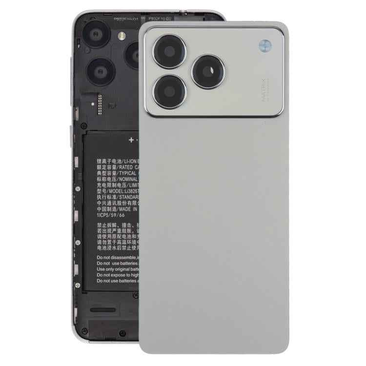 For ZTE Blade A76 4G Plastic Back Cover with Camera Lens Cover