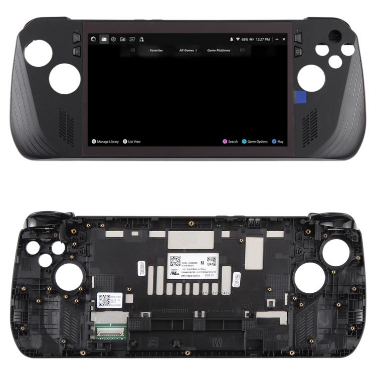 For Asus Rog Ally X2024 Ally-RC72LA-NH007W Original LCD Screen Digitizer Full Assembly with Frame, For Asus Rog Ally X 2024(Original)