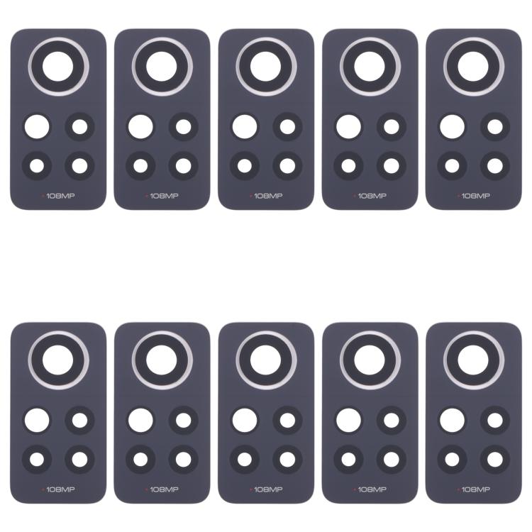 For Xiaomi Redmi Note 12 Pro 4G 10pcs Back Camera Lens