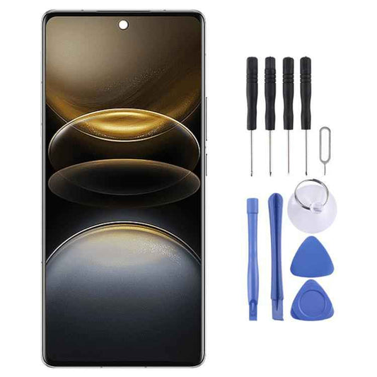 For vivo X100 Ultra V2366GA OLED LCD Screen with Digitizer Full Assembly Supports Fingerprint Identification