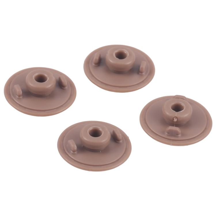 For Microsoft Surface Laptop 7 4 in 1 Bottom Case Rubber Mats