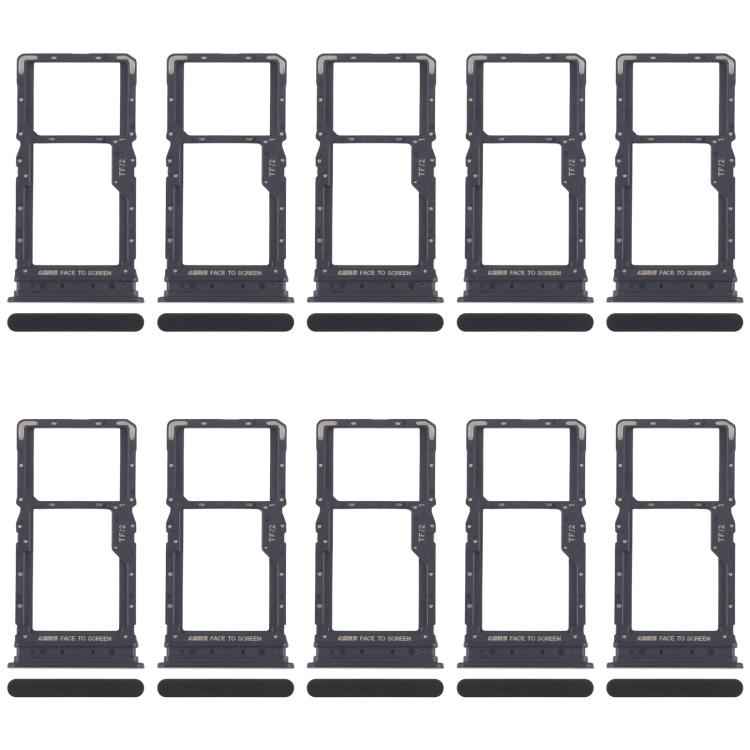 For Xiaomi Redmi 15 5G 10pcs SIM Card Tray + SIM Card Tray / Micro SD Card Tray