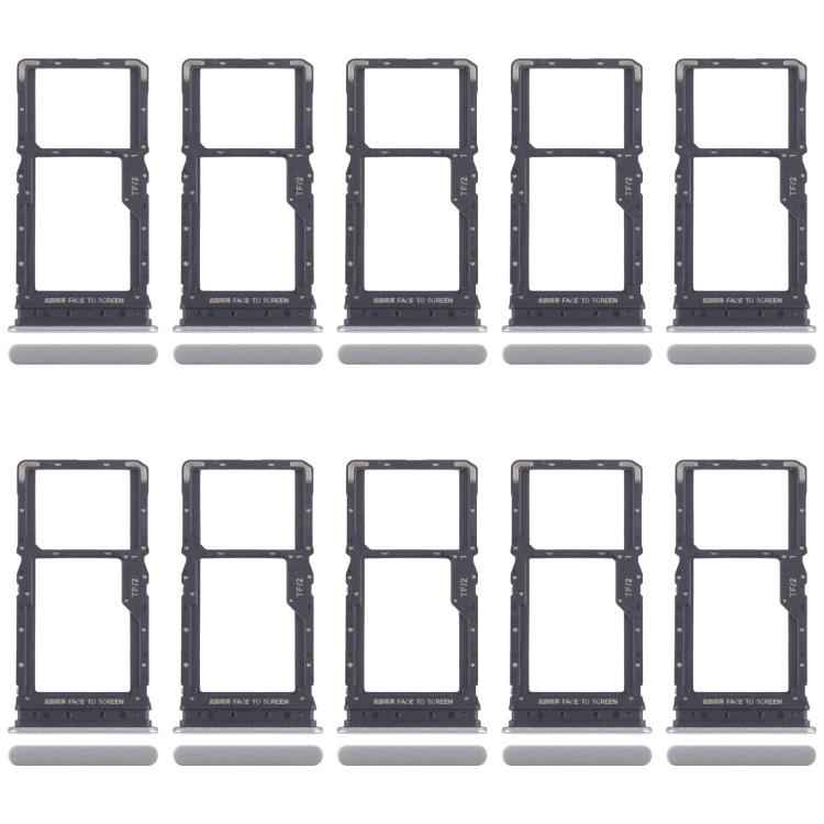 For Xiaomi Redmi 15 5G 10pcs SIM Card Tray + SIM Card Tray / Micro SD Card Tray