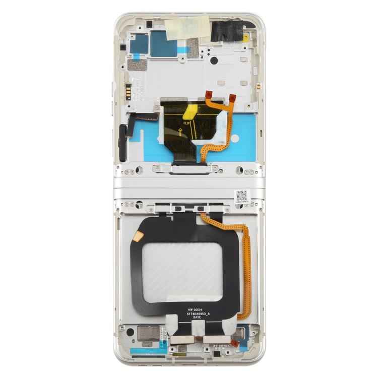 For Motorola Razr 40 XT2323-2 Original LCD Screen Digitizer Full Assembly with Frame, For Motorola Razr 40(Original)