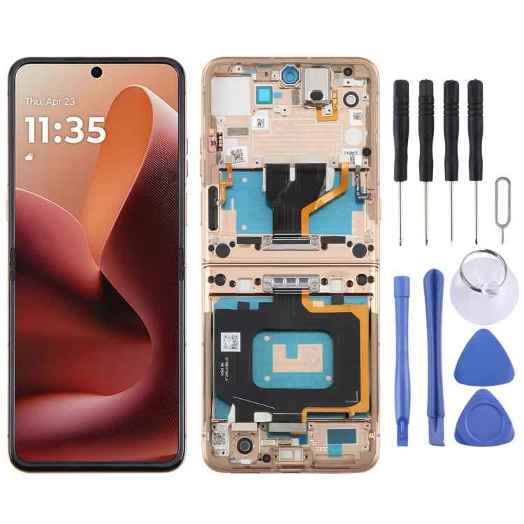 For Motorola Razr 60 Ultra / Razr Ultra 2025 Original LCD Screen Digitizer Full Assembly with Frame, For Motorola Razr 60 Ultra(Original)