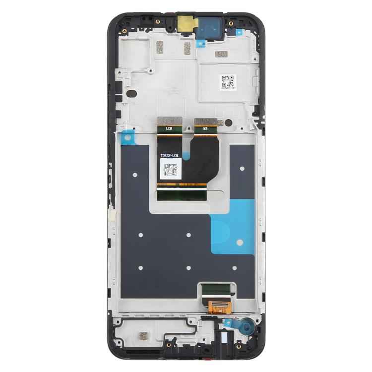 For T-Mobile REVVL 8 LCD Screen Digitizer Full Assembly with Frame, For T-Mobile REVVL 8(with Frame)