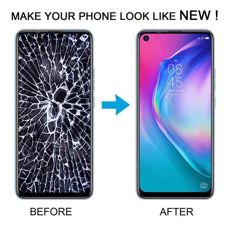 For Tecno Camon 15 Air CD6 CD6S TFT LCD Screen Digitizer Full Assembly with Frame, For Tecno Camon 15 Air