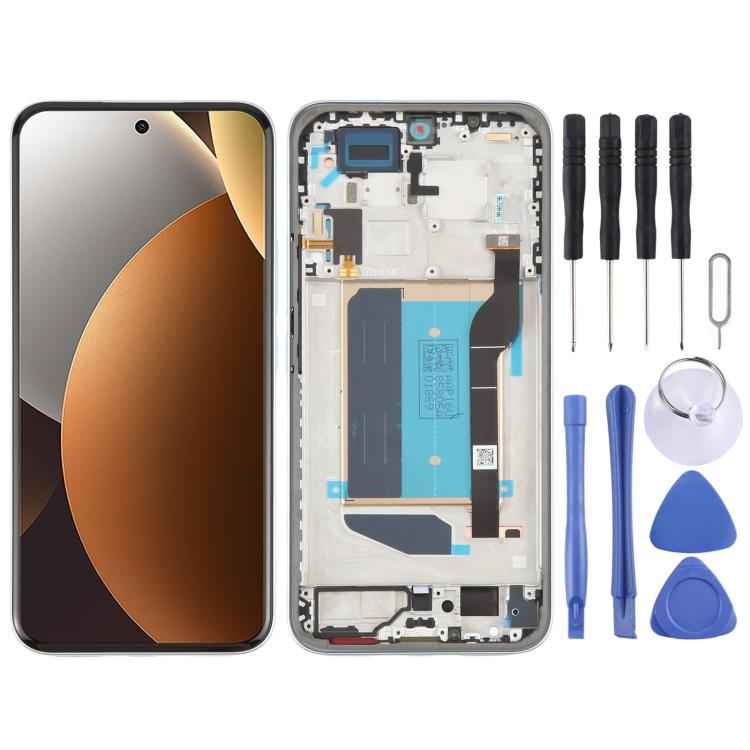 For Xiaomi Redmi Note 15 Pro+ Original LCD Screen Digitizer Full Assembly with Frame, For Xiaomi Redmi Note 15 Pro+(Original)