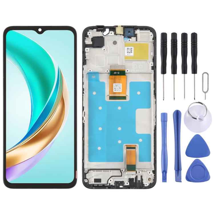 For Honor X6b Original LCD Screen Digitizer Full Assembly with Frame, For Honor X6b(Original)