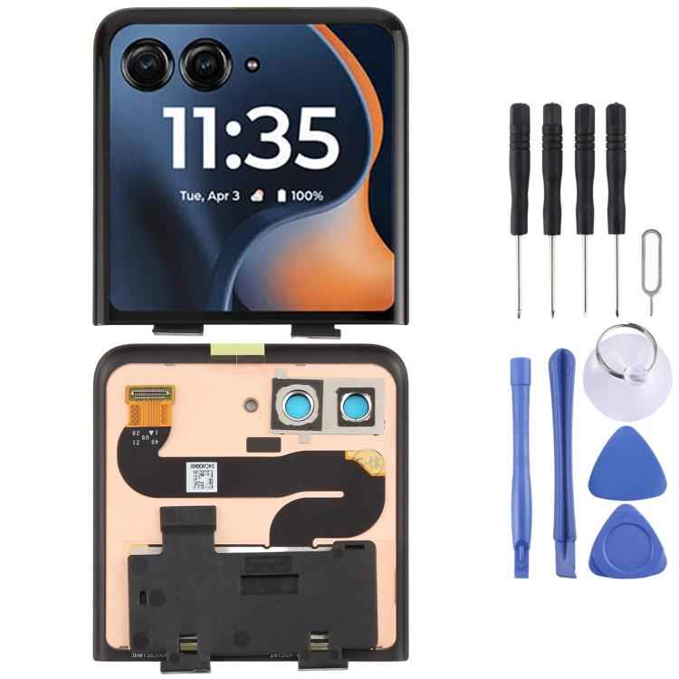 For Motorola Razr 60 Original LCD Secondary Screen with Digitizer Full Assembly, For Motorola Razr 60(Original,Secondary LCD)