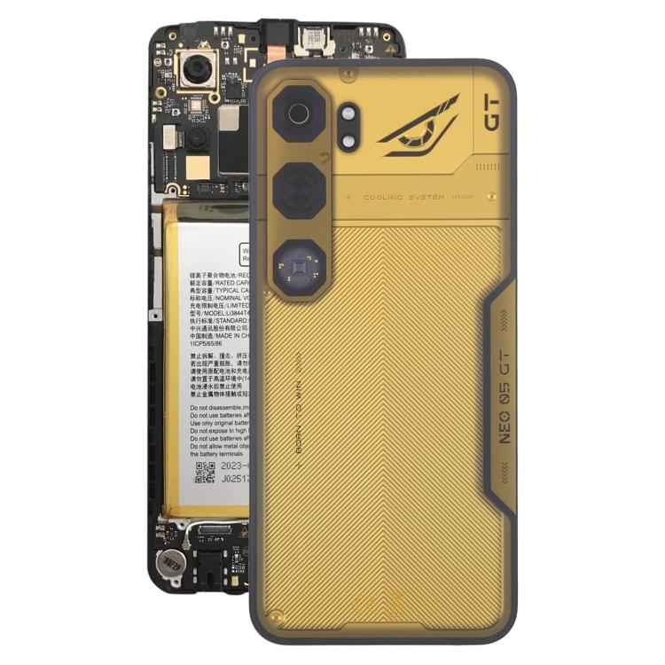 For ZTE nubia Neo 5 GT Z2570N Glass Battery Back Cover with Adhesive, For ZTE nubia Neo 5 GT