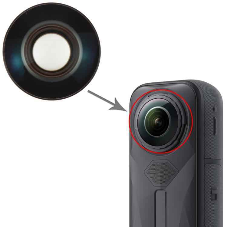 For Insta360 X5 OEM Camera Lens, For Insta360 X5