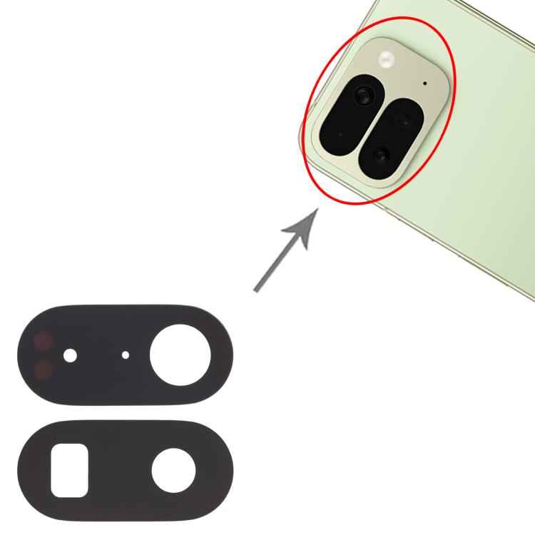 For Google Pixel 10 Pro Fold 10pcs Back Camera Lens, For Google Pixel 10 Pro Fold