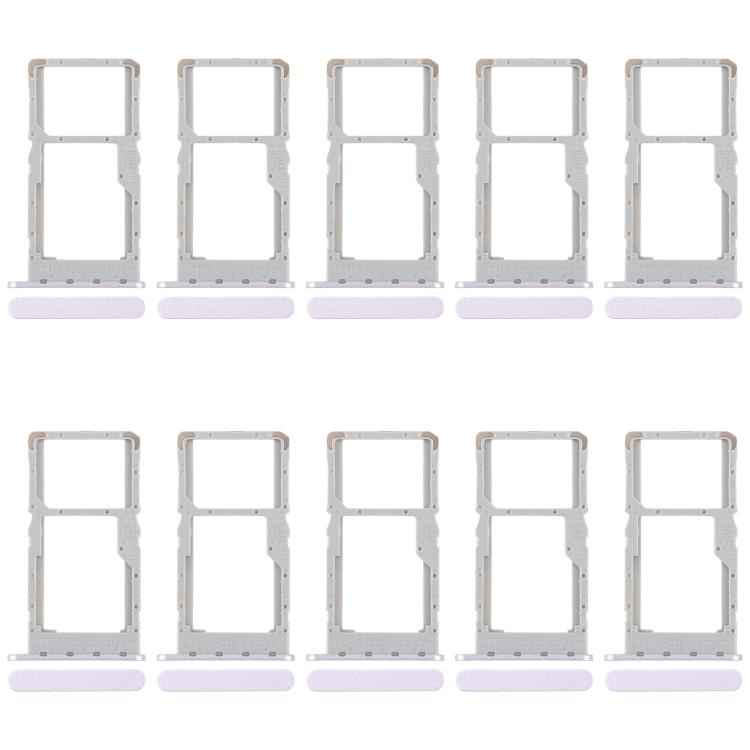 For OPPO A78 5G CPH2483 CPH2495 10pcs SIM Card Tray + SIM Card Tray / Micro SD Card Tray, For OPPO A78 5G