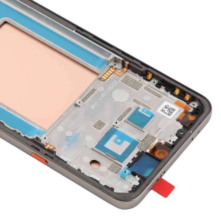 For Tecno Camon 40 Premier CM8 Original LCD Screen Digitizer Full Assembly with Frame
