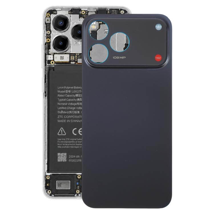 For ZTE nubia V80 Pro Plastic Back Cover with Adhesive, For ZTE nubia V80 Pro