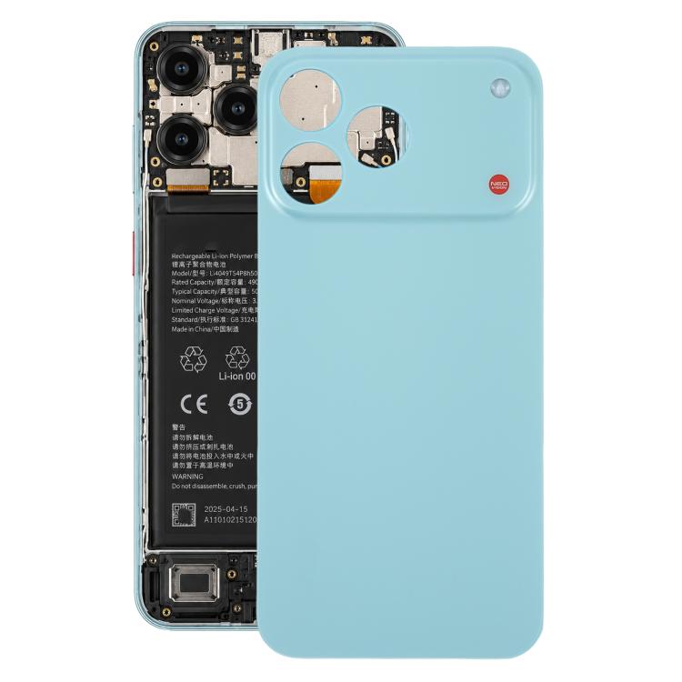 For ZTE nubia V80 Design Plastic Back Cover with Adhesive, For ZTE nubia V80 Design