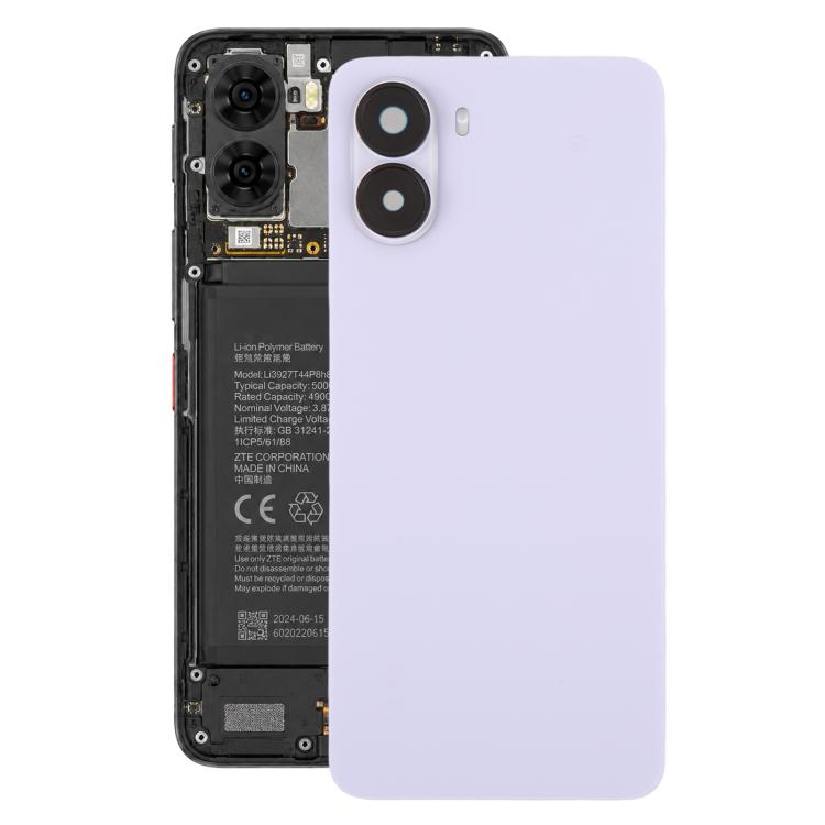 For ZTE nubia S2 A504ZT Plastic Back Cover with Camera Lens Frame, For ZTE nubia S2